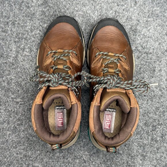 Ariat Skyline Mid Hiking Boots Womens Size 7.5 Brown Leather Soft Toe Waterproof - Picture 8 of 13